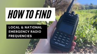 One way to find your local and national emergency radio frequencies. #hamradio #prepper