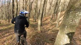 Monte Javello - Botox/Lellerosa parziale/COVID - e-bike - GoPro