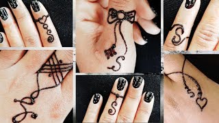 G D A R S R Couple Alphabet Jewellery Mehndi Design 19 Couple Tattoo 19 Mehendi Mehndi