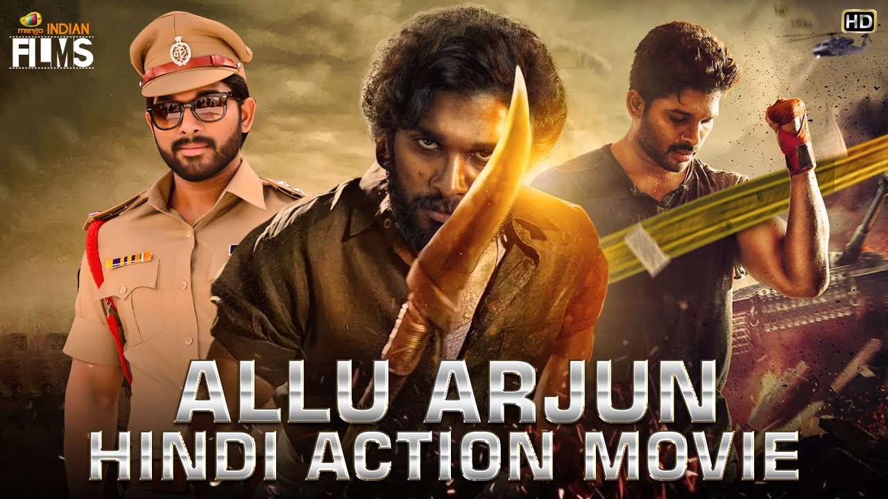 Allu Arjun Hindi Dubbed Action Movie | South Indian Hindi Dubbed Action ...