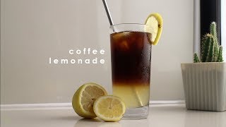 coffee lemonade | homecafe | ASMR |