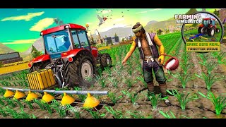 Real Tractor Farming Simulator 2020 - Harvester Tractor Driving - Android Gameplay Simulator