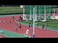 20160508 沖縄県陸上競技選手権大会兼国体選考会 男子100ｍ 予選3組