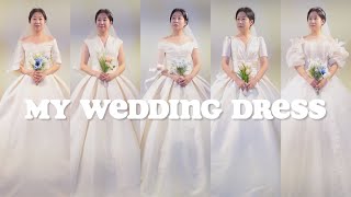 결혼준비 브이로그🤵🏻👰🏻‍♀️ 본식드레스 셀렉 및 가봉(feat.클라라웨딩인천) 실크웨딩드레스, 2부드레스까지 | 본식 D-20, weddding vlog🤍