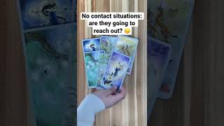 No contact: are they going to reach out? 🧐 #shorts #tarot #tarotreading #moonlighttarot