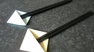 折り紙 箸置きの折り方   How to Origami \