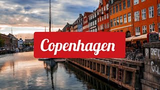 Copenhagen In 4K | With Mediation Relaxing Music| High Quality