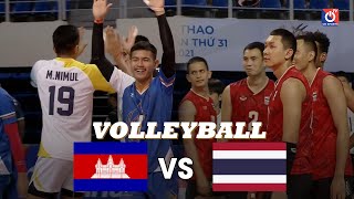 🔴 CAMPUCHIA - THAILAND | กัมพูชา - ไทย Rank3,4 Men's Volleyball - SEA Games 31