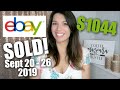 $1044 SOLD on eBay! Sept 20 - 26  | How to/Demo For VOLUME PRICING!