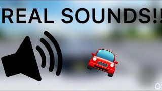 If Greenville cars had real Sounds