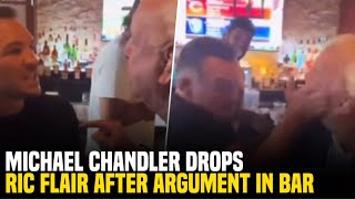 Ric Flair and Michael Chandler Have HEATED Argument