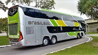 MOVIMENTAÇÃO DE  ÔNIBUS NA RODOVIÁRIA DE FLORIANÓPOLIS