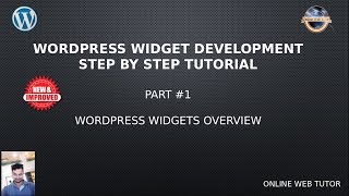 Wordpress Widget Development Beginner Tutorials Step by Step #1- Wordpress Widgets Overview