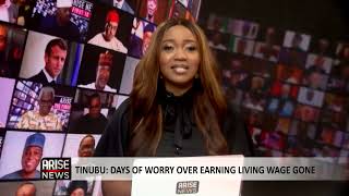 Tinubu: Days of Worry Over Earning Living Wage Gone