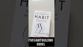 Five Habit Building Books 📚#shorts