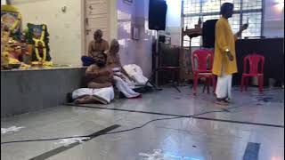 At Banglore Namasankeerthanam by Nurani Sri Chudamani Bhagavathar