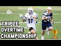 TRIPLE OVERTIME LACROSSE CHAMPIONSHIP | CAA 2014 CHAMPIONSHIP