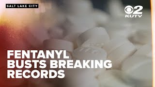 Utah breaks annual record for fentanyl pill seizures just 6 months into 2024