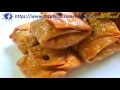 ଲବଙ୍ଗ ଲତା how to make labong lata how to make bengali labong lotika clove stuffed fried sweet