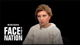 First lady of Ukraine Olena Zelenska on "Face the Nation with Margaret Brennan" | extended interview