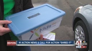 Hundreds dump documents at Shred-It event