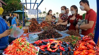 Delicious Cambodian Exotic Food Tour 2022|Malis StreetFood Tour