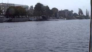 Trip Across Valdivia River in Solar Taxi 480p