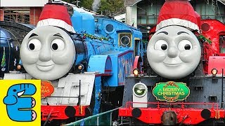 Real Thomas & James Christmas Version, Oigawa Railway in Japan