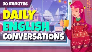 30 Minutes to Improve your English | Basic English Conversation
