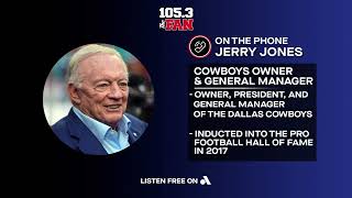 Jerry Jones on 105.3 The Fan 12-31-24 | Dallas Cowboys 2024