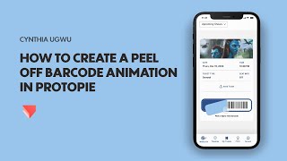 How To Create a Peel Off Barcode Animation in Protopie