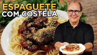 Espaguete com Costela - Chef Taico