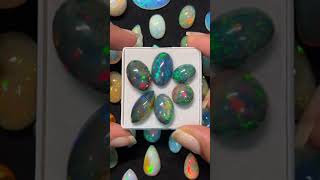 Beautiful Ethiopian welo opals heated to be listed in our upcoming sale! #gemstone #opal#opalstone