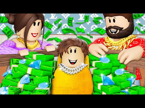 Raised By Billionaires A Roblox Movie Youtube