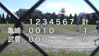 亀崎クラブ　チャンピオン予選＃２　対武豊クラブ　20110710