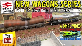 Dapol ICA 'Silver Bullet' SNCF bogie tank wagon in Ermewa livery