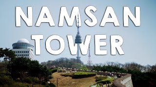 Hiking up to Namsan Tower in Seoul