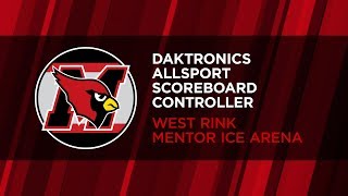 Mentor Ice Arena West Rink Scoreboard Controller Instructions