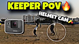 Hero GoPro Wicket Keeper Helmet Camera Cricket Highlights ! vlog 3