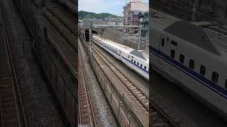 【新幹線〜bullet train】〜トンネル抜けたら京都へ到着〜ジョイント音を添えて〜