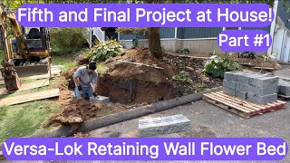 Replacing an Old Garden Wall with VERSA-LOK Retaining Blocks - Episode #1