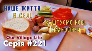 Куштуємо нові смаколики | Серія #221| Наше життя в селі