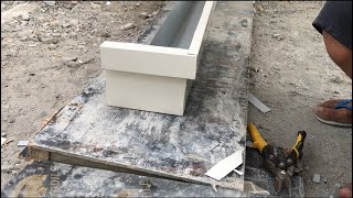 90 Degree Box Type Gutter