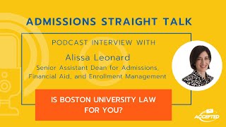 Is Boston University School of Law For You?