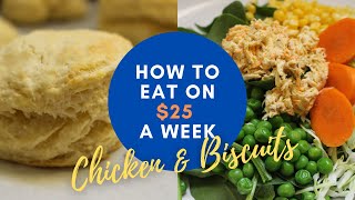 $25 FOR A WEEK OF FOOD: healthy meals on a budget and easy recipes || GROCERY BUDGET CHALLENGE