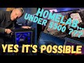 HomeLab for under $500?? How to build your first tech homelab...