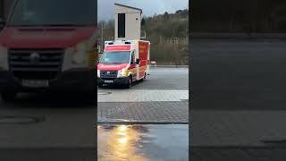 Florian Hilders 01/11 rückt zu einem Unwettereinsatz aus | Feuerwehr Hilders | ELW 1