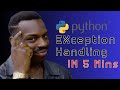 You're Doing Python Exception Handling WRONG (Fix in 5 Minutes)