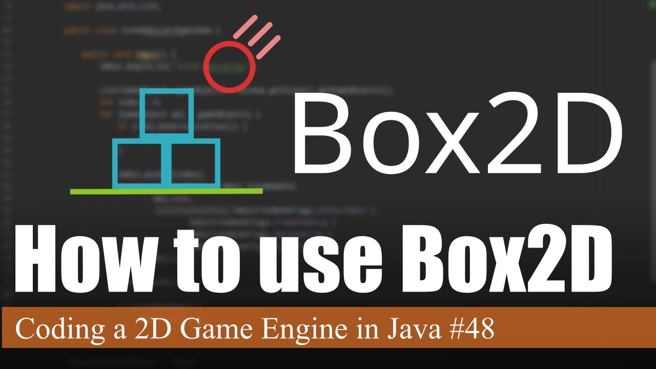 How To Use Box2d Physics Coding A 2d Game Engine In Java 48 Youtube