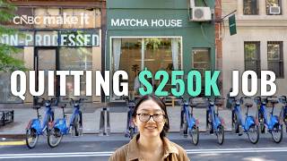 I Quit My $250K Tech Job — Now I Make $33K Selling Matcha